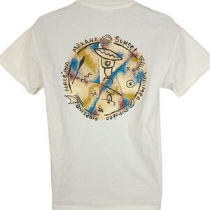 Hawaii T Shirt Vintage 90s Y2K Makaha Haleiwa Waimea Pupukea Hawaiian Surfer Men